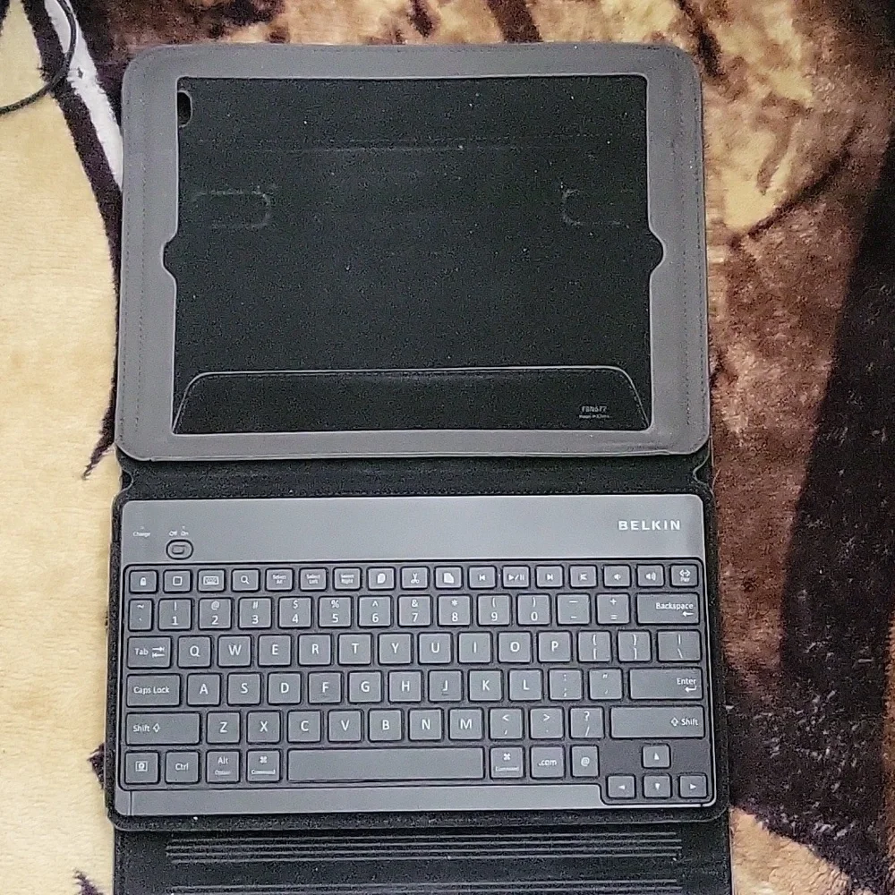 Belkin Bluetooth keyboard used